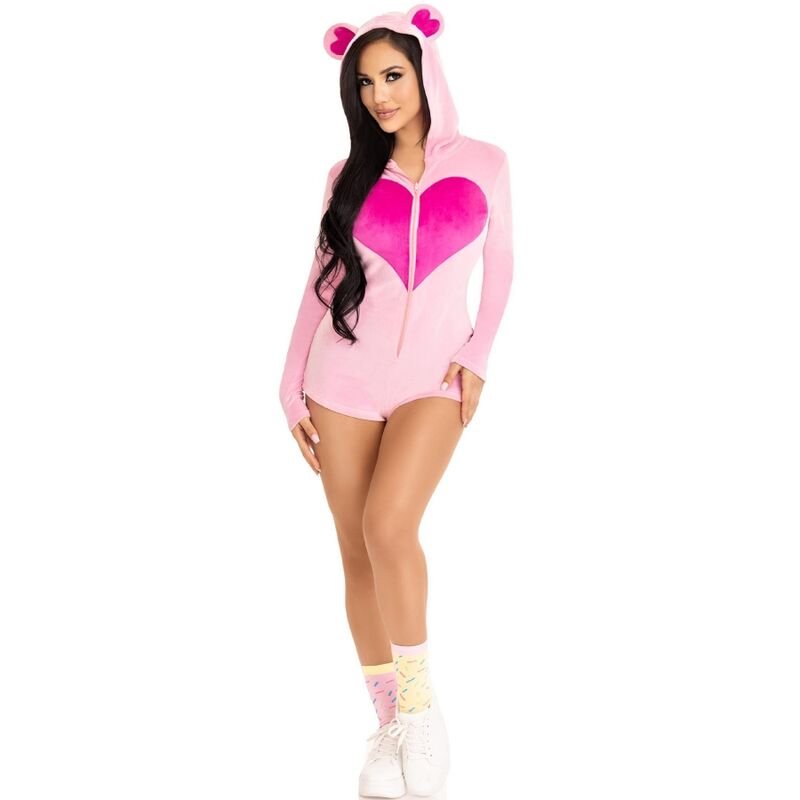 COSTUME DA ORSETTO ROSA BODY IN VELLUTO - LEG AVENUE - TAGLIA S - LEG AVENUE COSTUMES - Intimo per le occasioni speciali | The Game Lingerie