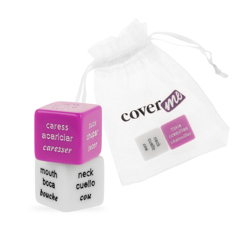 COVERME - GIOCO DI DADI EROTICI ES/FR/EN - COVERME - Intimo per le occasioni speciali | The Game Lingerie