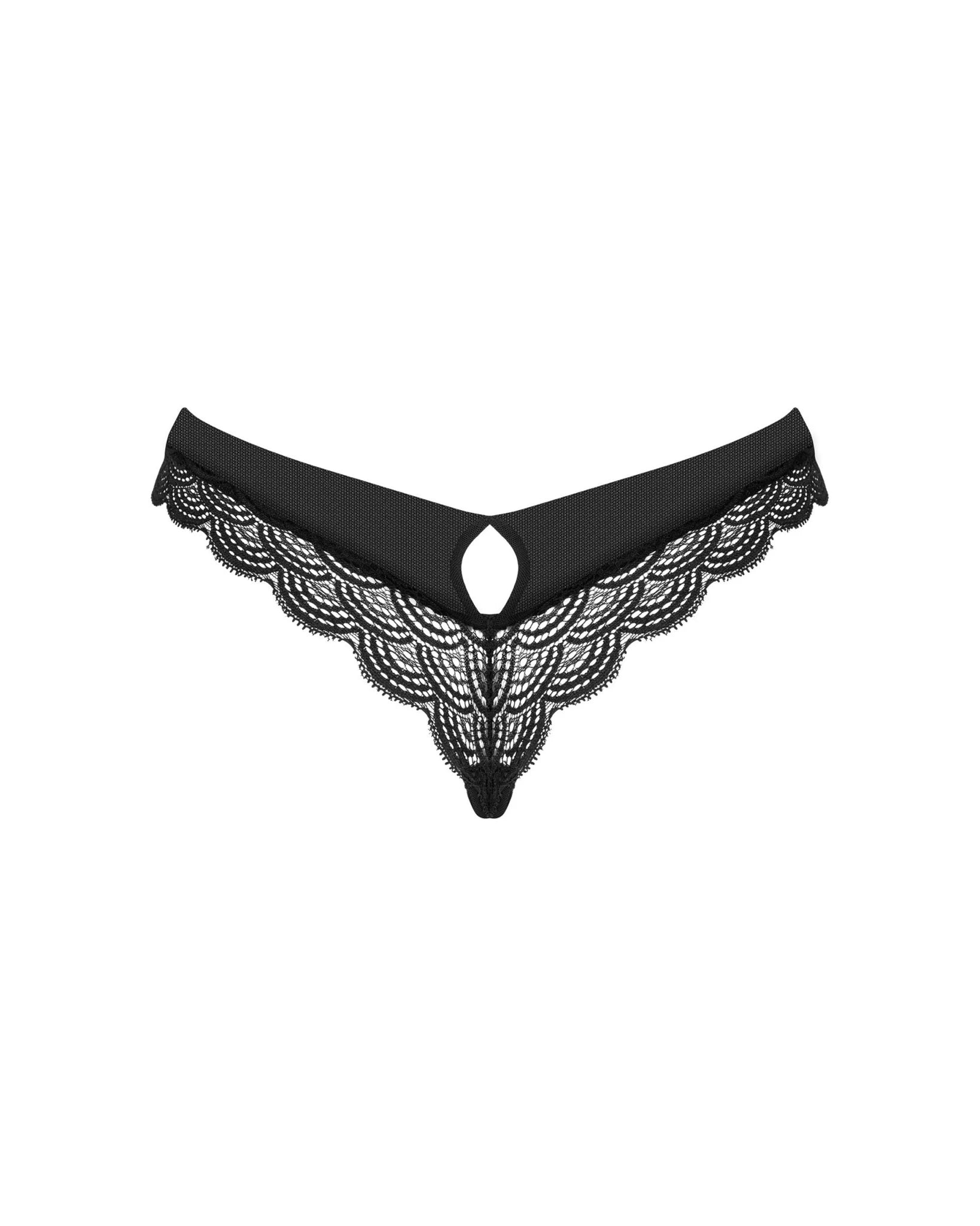 Culotte Sexy in Pizzo e Tessuto Liscio Chemeris | Obsessive 191789 - Obsessive - Intimo per le occasioni speciali | The Game Lingerie