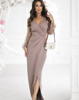  Vestito lungo model 199010 Bicotone 