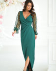  Vestito lungo model 199011 Bicotone 