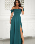  Vestito lungo model 203761 Bicotone 