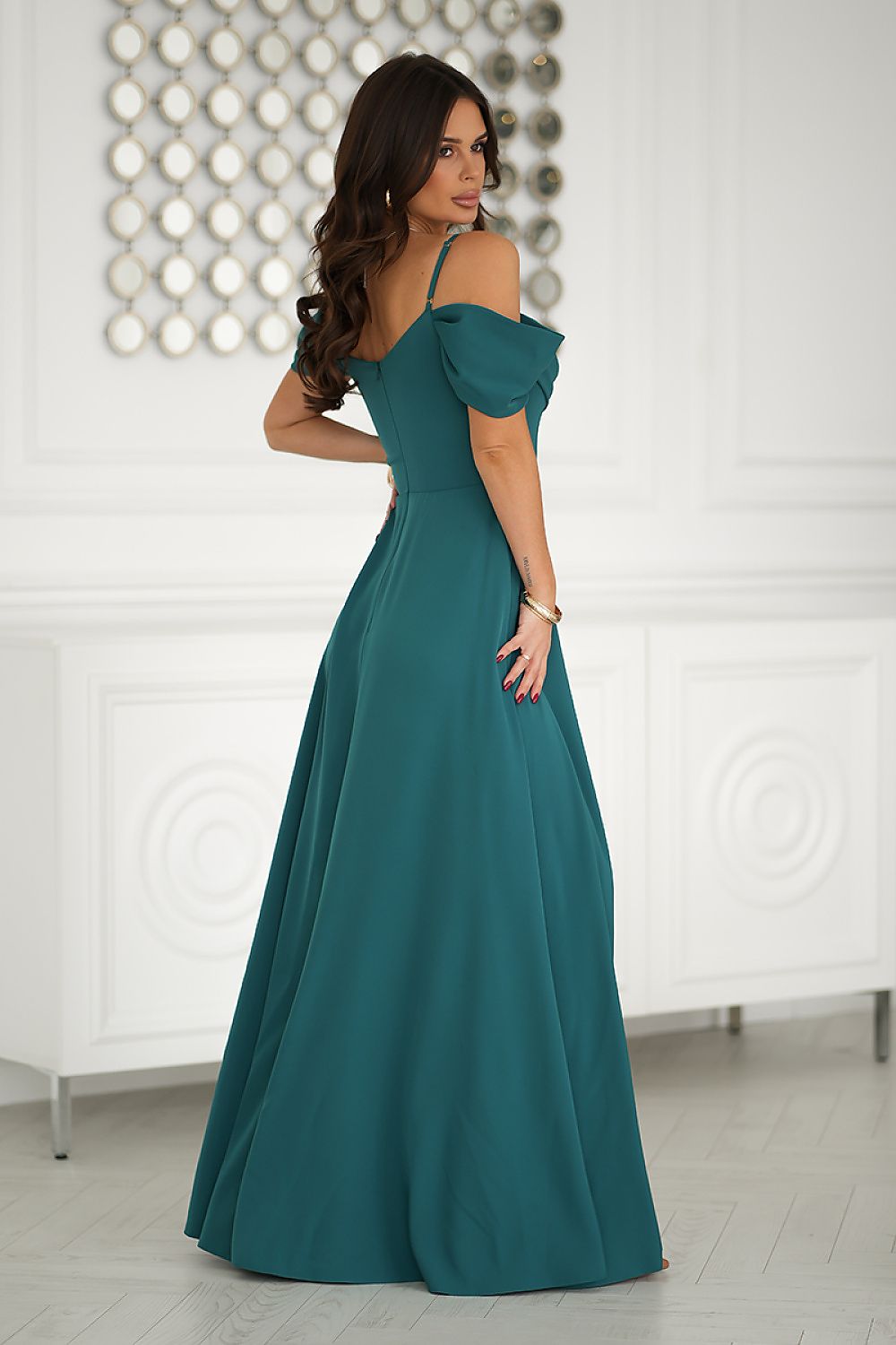  Vestito lungo model 203761 Bicotone 