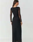  Vestito lungo model 218110 Makadamia 