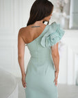  Vestito lungo model 220094 Bicotone 