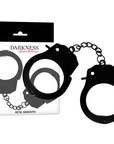 DARKNESS - MANETTE IN METALLO PER MANI NERE - DARKNESS BONDAGE - Intimo per le occasioni speciali | The Game Lingerie