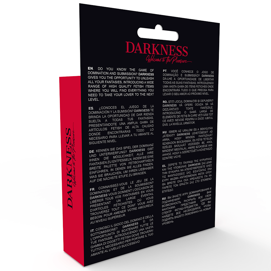 DARKNESS - MUTANDINE APERTE UNISEX TAGLIA UNICA - DARKNESS SENSATIONS - Intimo per le occasioni speciali | The Game Lingerie