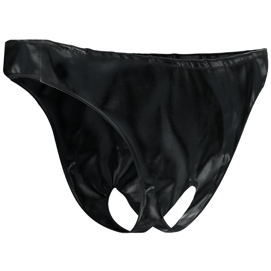 DARKNESS - MUTANDINE APERTE UNISEX TAGLIA UNICA - DARKNESS SENSATIONS - Intimo per le occasioni speciali | The Game Lingerie