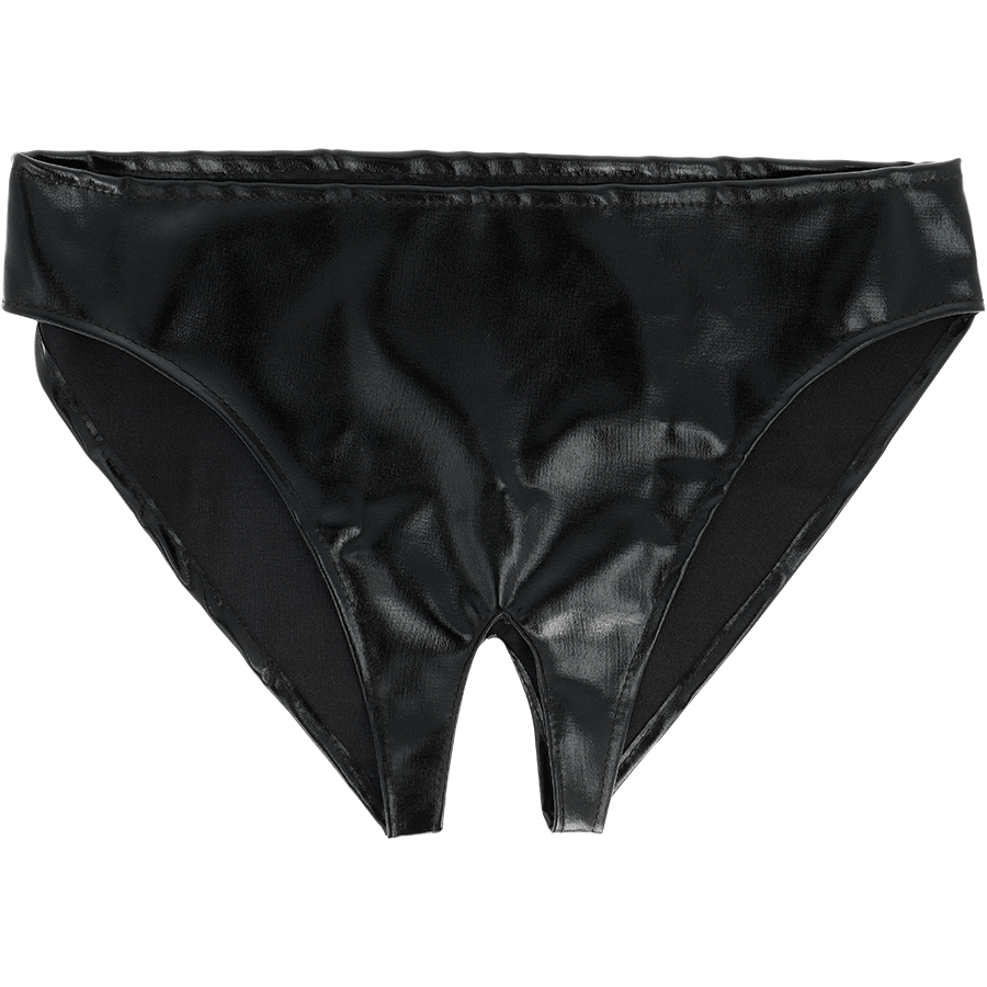 DARKNESS - MUTANDINE APERTE UNISEX TAGLIA UNICA - DARKNESS SENSATIONS - Intimo per le occasioni speciali | The Game Lingerie
