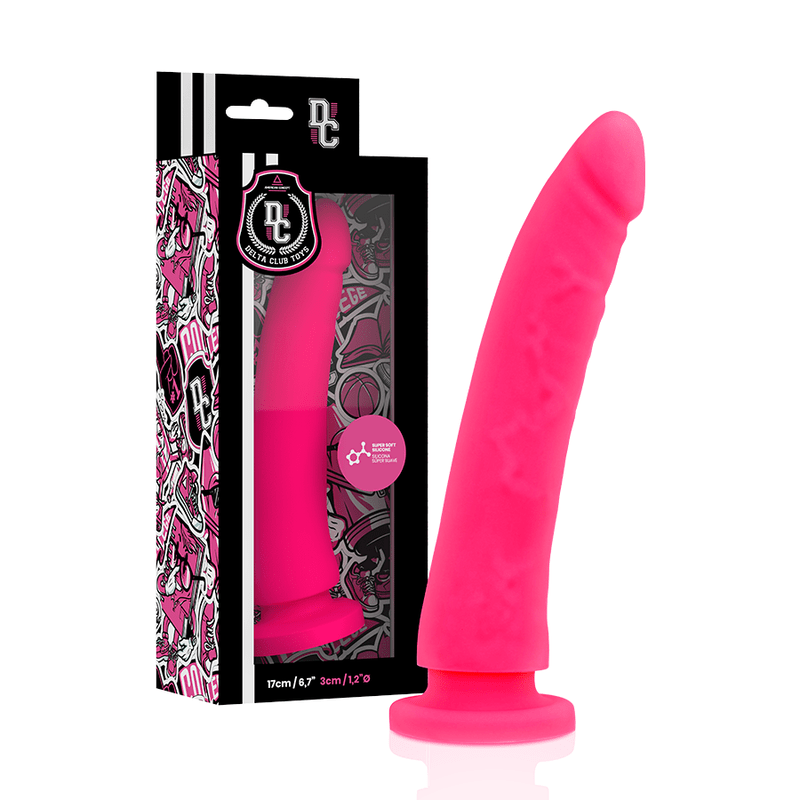 DELTA CLUB - TOYS IMBRACATURA + DONG SILICONE ROSA 17 CM -O- 3 CM - DELTACLUB - Intimo per le occasioni speciali | The Game Lingerie