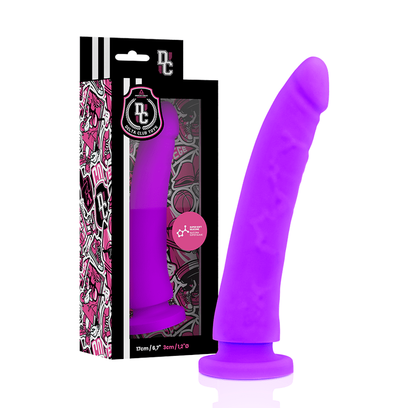 DELTA CLUB - TOYS IMBRACATURA + DONG SILICONE VIOLA 17 CM -O- 3 CM - DELTACLUB - Intimo per le occasioni speciali | The Game Lingerie