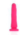 DILDO IN SILICONE MEDICO ROSA 17 CM -O- 3 CM - DELTA CLUB - DELTACLUB - Intimo per le occasioni speciali | The Game Lingerie