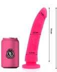 DILDO IN SILICONE MEDICO ROSA 20 CM -O- 4 CM - DELTA CLUB - DELTACLUB - Intimo per le occasioni speciali | The Game Lingerie