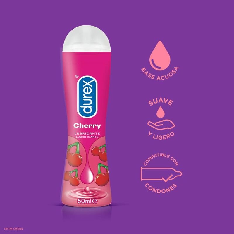 DUREX - GIOCARE CILIEGIA 50 ML - DUREX LUBES - Intimo per le occasioni speciali | The Game Lingerie
