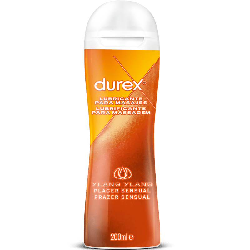 DUREX - MASSAGGIO SENSUALE 2 IN 1 YLANG YLANG 200 ML - DUREX LUBES - Intimo per le occasioni speciali | The Game Lingerie