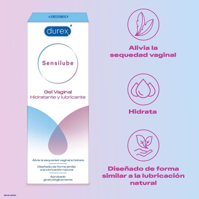 DUREX - SENSILUBE GEL LUBRIFICANTE IDRATANTE 40 ML - DUREX LUBES - Intimo per le occasioni speciali | The Game Lingerie