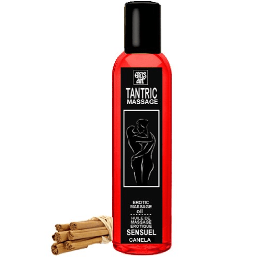 EROS - ART - OLIO DA MASSAGGIO TANTRICO NATURALE E CANNELLA AFRODISIACA 30 ML - EROS - ART - Intimo per le occasioni speciali | The Game Lingerie