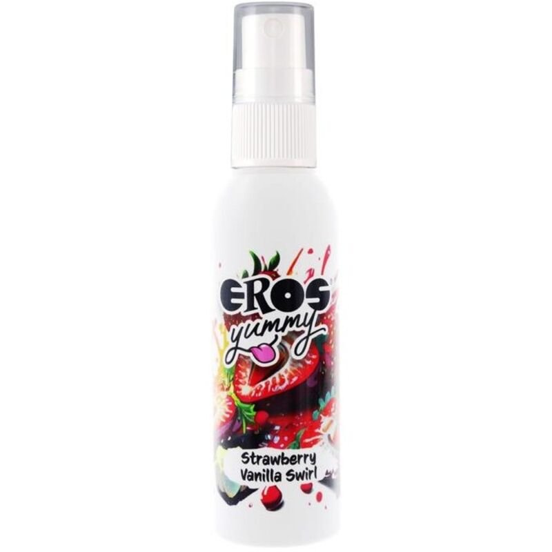 EROS - YUMMY SPRAY CORPORAL FRAGOLA VAINILLA SWIRL 50 ML - EROS CLASSIC LINE - Intimo per le occasioni speciali | The Game Lingerie