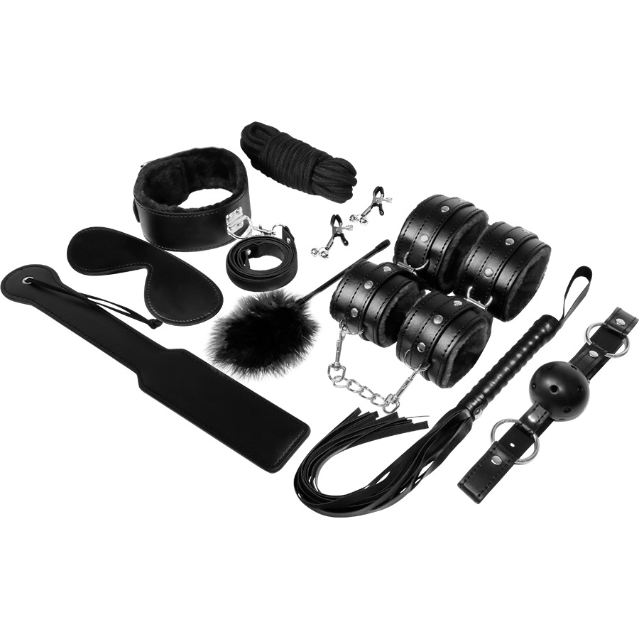 EXPERIENCE - KIT FETISH BDSM SERIE NERA - EXPERIENCE - Intimo per le occasioni speciali | The Game Lingerie