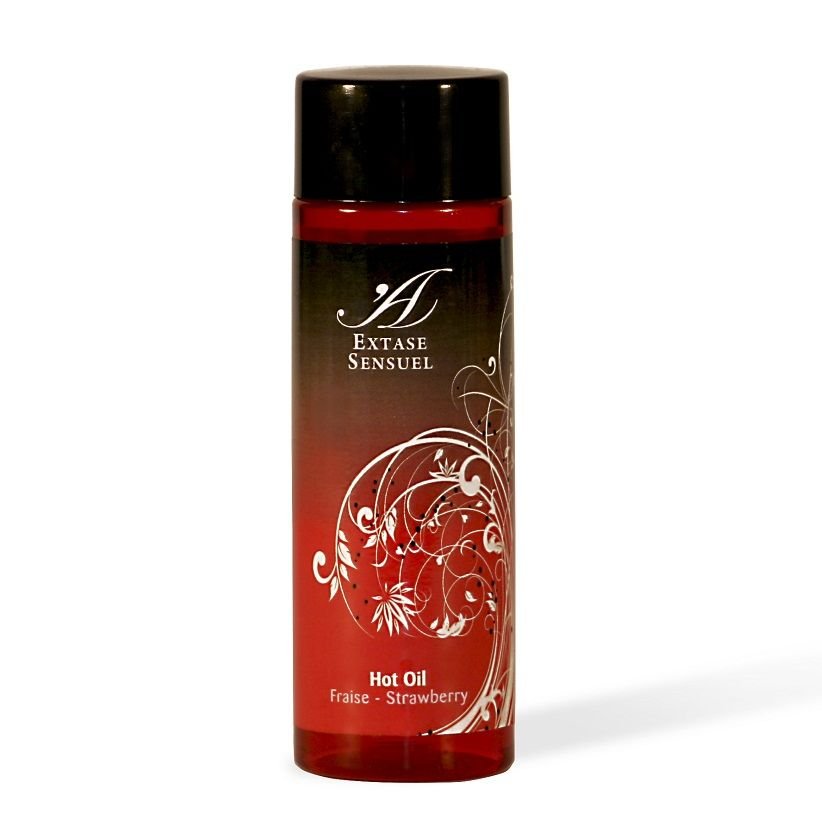 EXTASE SENSUAL - OLIO CALORE STIMOLANTE ALLA FRAGOLA 100 ML - EXTASE SENSUAL - Intimo per le occasioni speciali | The Game Lingerie
