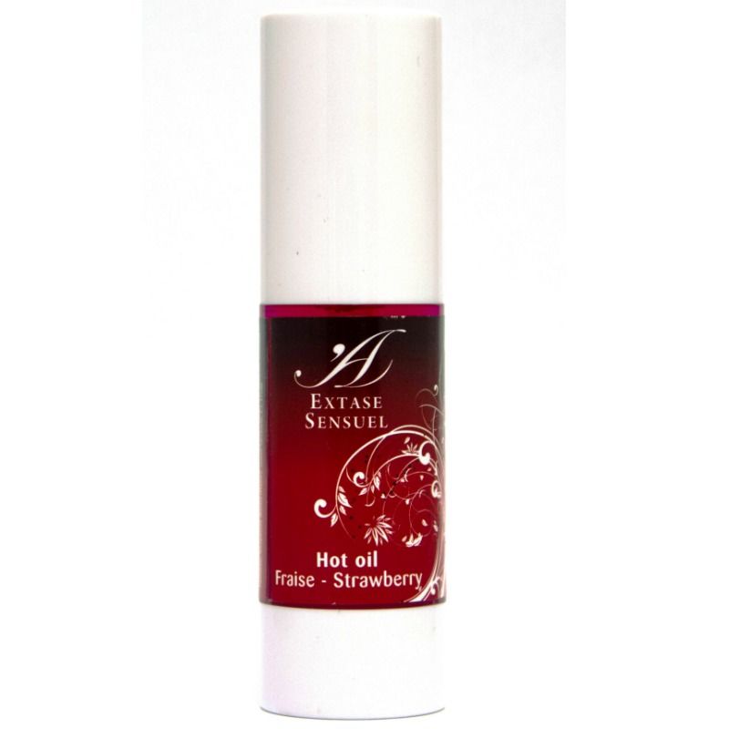 EXTASE SENSUAL - OLIO CALORE STIMOLANTE ALLA FRAGOLA 30 ML - EXTASE SENSUAL - Intimo per le occasioni speciali | The Game Lingerie