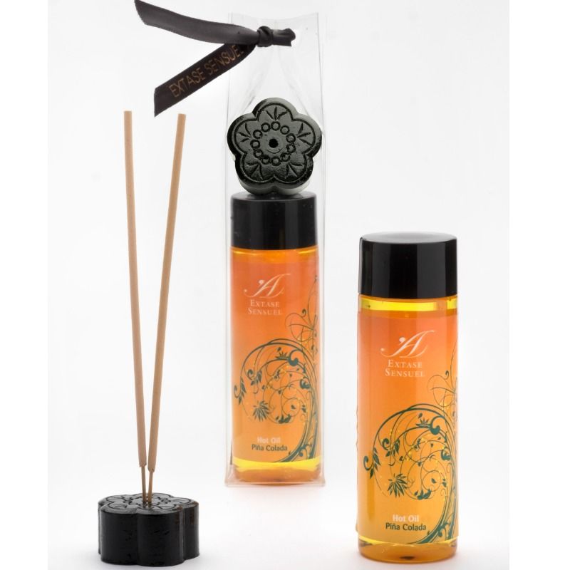 EXTASE SENSUAL - OLIO CALORE STIMOLANTE PIÑA COLADA 100 ML - EXTASE SENSUAL - Intimo per le occasioni speciali | The Game Lingerie