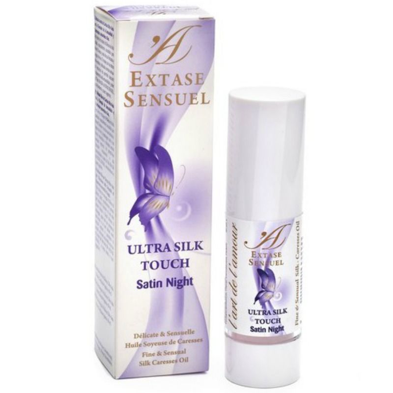 EXTASE SENSUAL - OLIO DA MASSAGGIO NOTTURNO SATINATO ULTRA SETA TOUCH - EXTASE SENSUAL - Intimo per le occasioni speciali | The Game Lingerie