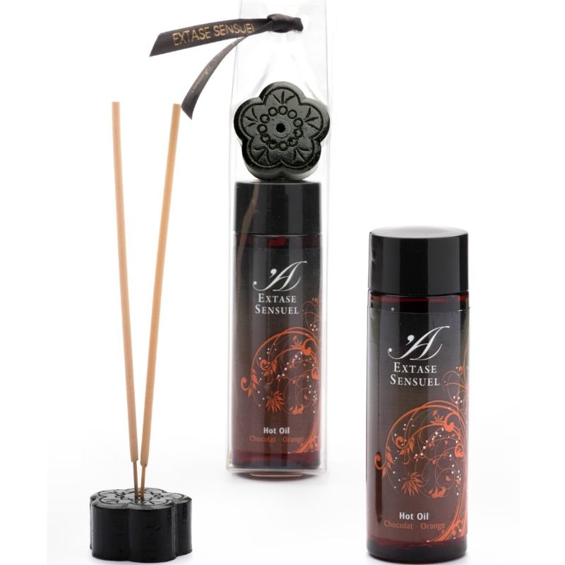 EXTASE SENSUAL - OLIO STIMOLANTE AL CIOCCOLATO E ARANCIA 100 ML - EXTASE SENSUAL - Intimo per le occasioni speciali | The Game Lingerie