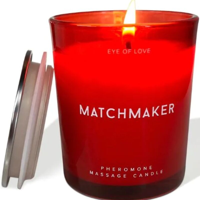 EYE OF LOVE - MATCHMAKER CANDELA DA MASSAGGIO CON DIAMANTE ROSSO ATTRACT HIM 150 ML - EYE OF LOVE - Intimo per le occasioni speciali | The Game Lingerie