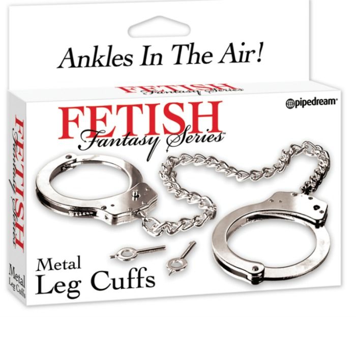 FETISH FANTASY SERIES - POLSINI PER GAMBE IN METALLO SERIE - FETISH FANTASY SERIES - Intimo per le occasioni speciali | The Game Lingerie