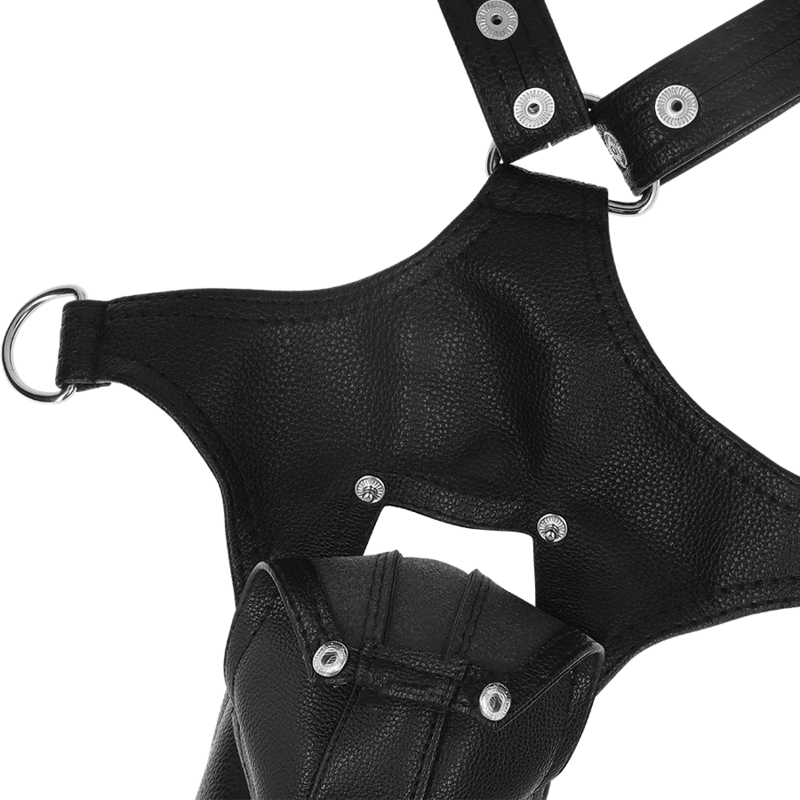 FETISH SUBMISSIVE ATTITUDE - IMBRACATURA IN ECOPELLE A FORMA DI V PER UOMO - FETISH SUBMISSIVE ATTITUDE - Intimo per le occasioni speciali | The Game Lingerie
