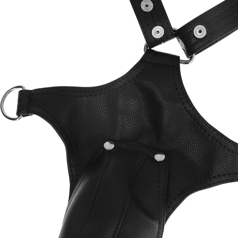 FETISH SUBMISSIVE ATTITUDE - IMBRACATURA IN ECOPELLE A FORMA DI V PER UOMO - FETISH SUBMISSIVE ATTITUDE - Intimo per le occasioni speciali | The Game Lingerie