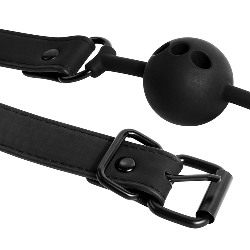 FETISH SUBMISSIVE BONDAGE - BALL GAG IN SILICONE TRASPIRANTE - FETISH SUBMISSIVE BONDAGE - Intimo per le occasioni speciali | The Game Lingerie