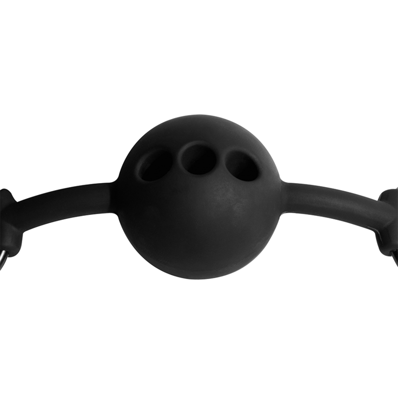 FETISH SUBMISSIVE BONDAGE - BALL GAG IN SILICONE TRASPIRANTE - FETISH SUBMISSIVE BONDAGE - Intimo per le occasioni speciali | The Game Lingerie
