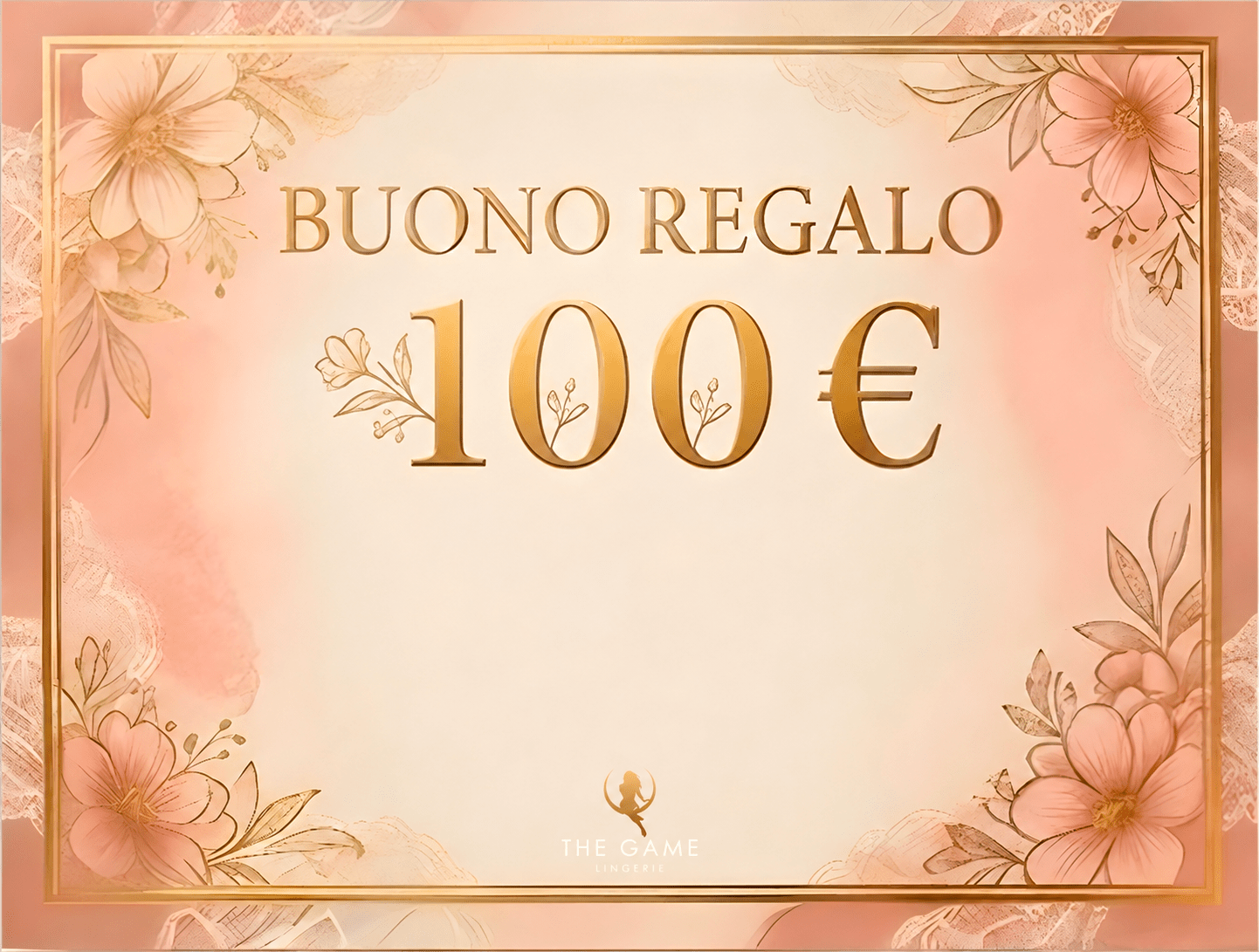GIFT CARD 100 € - The Game Lingerie - Intimo per le occasioni speciali | The Game Lingerie