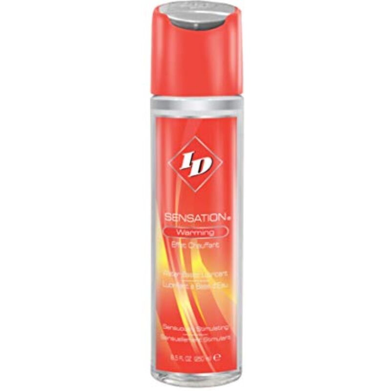 ID SENSATION - LUBRIFICANTE A BASE ACQUA CON EFFETTO CALORE 250 ML - ID SENSATION - Intimo per le occasioni speciali | The Game Lingerie