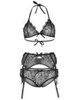 LEG AVENUE - THREE PIECE SET SHINNY M
