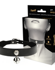 COQUETTE CHIC DESIRE - COLLANA IN PELLE VEGANA ACCESSORIO DONNA CON SONAGLIO