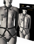 COQUETTE CHIC DESIRE - SET DI LINGERIE CON COPRITEPI DELUXE
