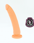 DILDO IN SILICONE MEDICO NATURALE 20 CM -O- 4 CM - DELTA CLUB