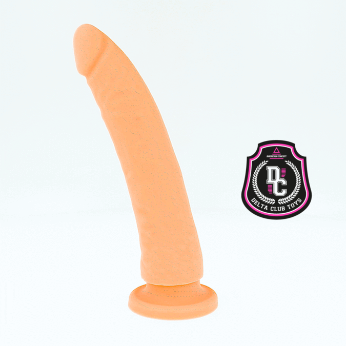 DELTA CLUB - TOYS GODE EN SILICONE MÉDICAL NATUREL 23 CM -O- 4,5 CM