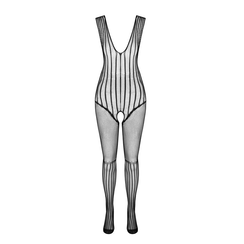 Passion Bodystocking Bianco BS 103 - Miniabito Sexy a Rete Taglia Unica