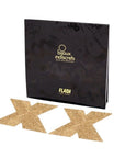 BIJOUX - INDISCRETS COPRI CAPEZZOLI FLASH ORO