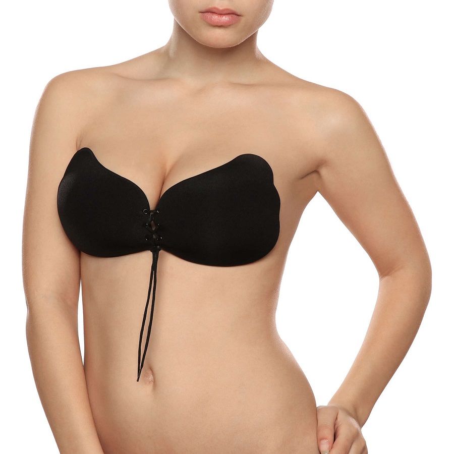 BYE-BRA - LACE-IT ENHANCED PUSH-UP BLACK CUP B