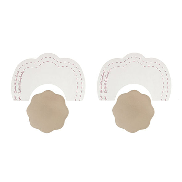 BYE-BRA - VOLUMISATEUR DE POITRINE + CACHE-TETONS EN SILICONE BONNET F/H