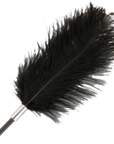 TÉNÈBRES - FOUET DE L'AMOUR EN PLUME NOIRE 56 CM