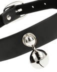 COQUETTE CHIC DESIRE - COLLANA IN PELLE VEGANA ACCESSORIO DONNA CON SONAGLIO