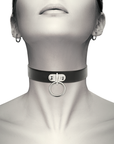 COQUETTE CHIC DESIRE - COLLANA IN PELLE VEGANA ACCESSORIO FETISH DONNA