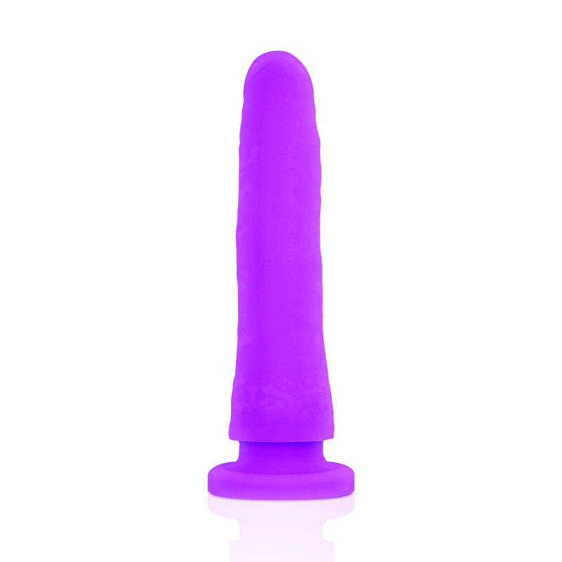 DILDO IN SILICONE MEDICO LILLA 17 CM -O- 3 CM - DELTA CLUB