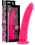 DILDO IN SILICONE MEDICO ROSA 20 CM -O- 4 CM - DELTA CLUB